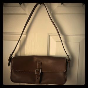 Light brown Coach Hand Bag